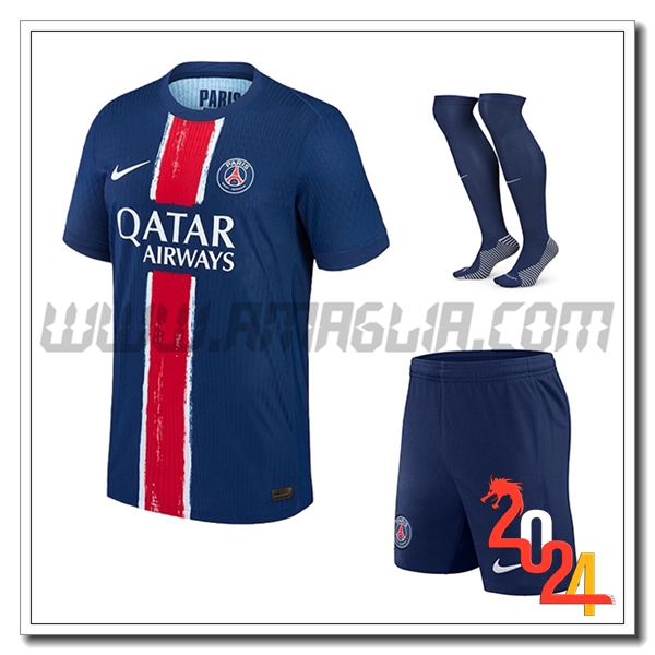 Kit Maglia PSG Prima (Pantaloncini + Calzini) 2024 2025