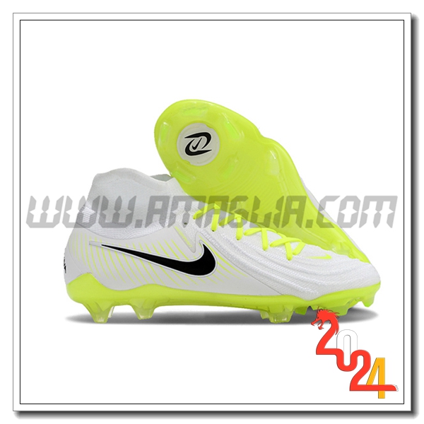 Nike Scarpe Da Calcio Phantom Luna Elite NU FG Bianco/Verde/Nero