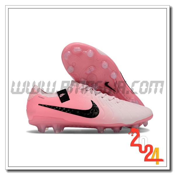 Nike Scarpe Da Calcio Tiempo Legend X Elite FG Rosa/Nero