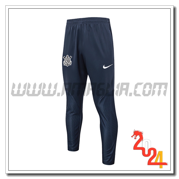 Pantaloni Da Allenamento Corinthians Blu Scuro 2024 2025