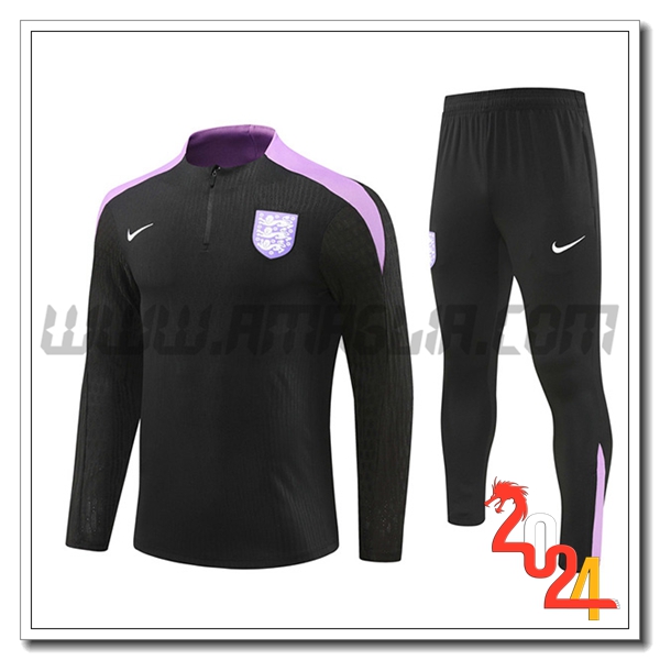Tuta Allenamento Inghilterra Nero/viola 2024 2025