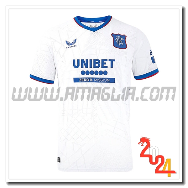 Rangers FC Seconda Nuovo Maglia Calcio 2024 2025