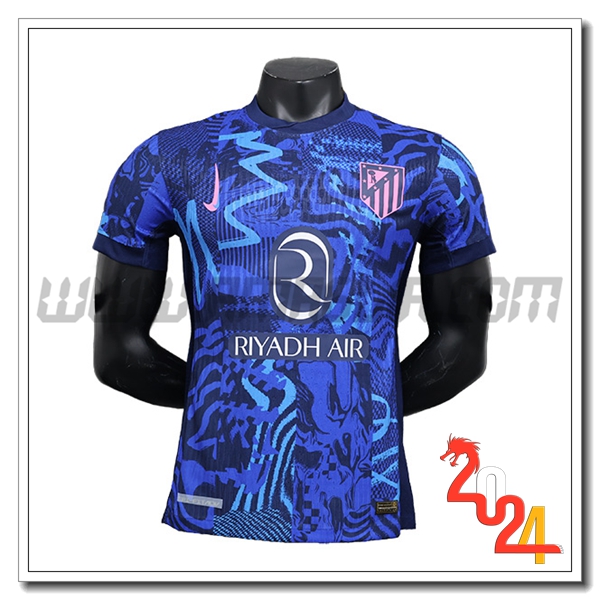FC Atletico Madrid Terzo Maglia Calcio 2024 2025