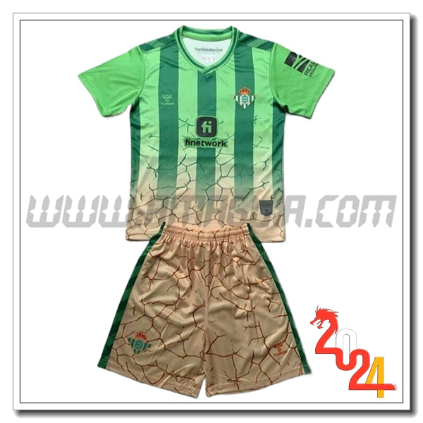 Kit Maglia Real Betis Bambino Special Edition 2024 2025 Verde