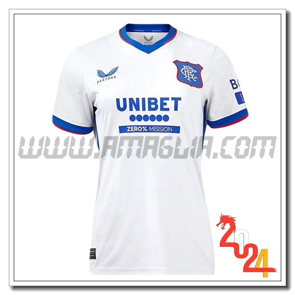 Nuovo Maglia Calcio Rangers FC Donne Seconda 2024 2025