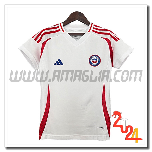 Seconda Maglia Calcio Chile Donne 2024 2025