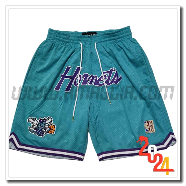 Pantaloncini NBA Charlotte Hornets 2024/25 Verde