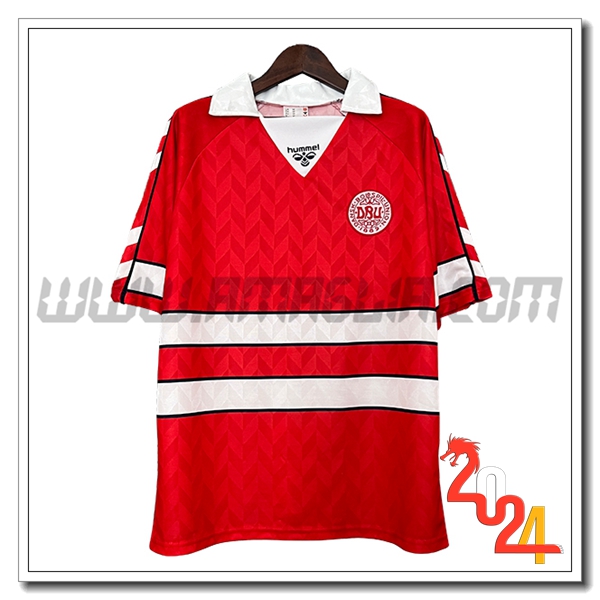 Prima Maglia Retro Danimarca 1988