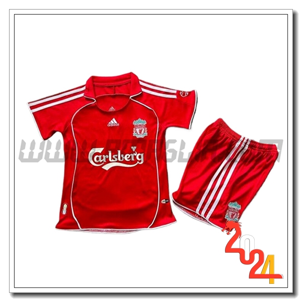 Prima Maglia Retro FC Liverpool Bambino 2006/2008