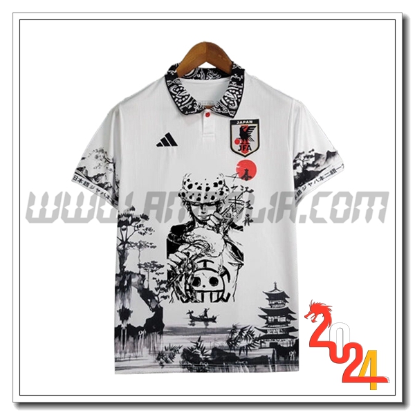 Maglia Squadra Giappone Special Edition 03 2024 2025 Bianco/Nero