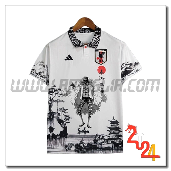 Maglia Squadra Giappone Special Edition 04 2024 2025 Bianco/Nero