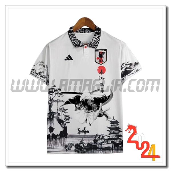 Maglia Squadra Giappone Special Edition 06 2024 2025 Bianco/Nero