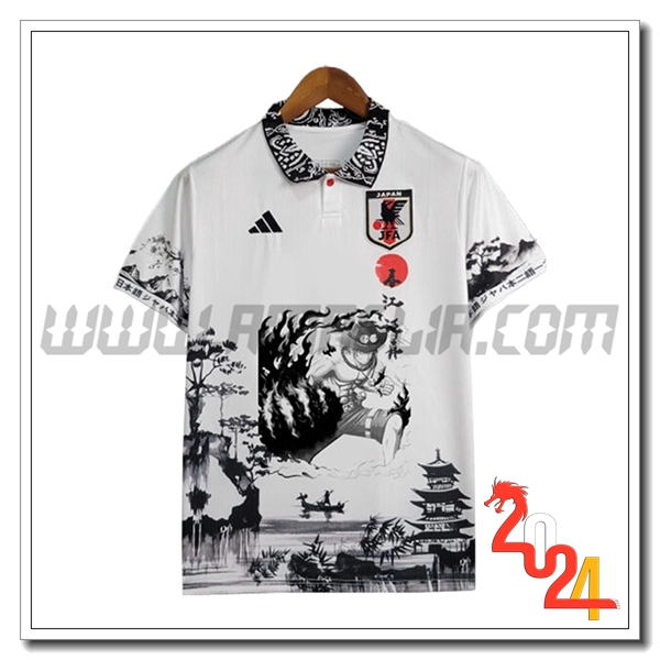 Maglia Squadra Giappone Special Edition 08 2024 2025 Bianco/Nero