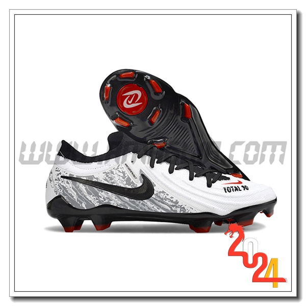 Nike Scarpe Da Calcio Phantom Luna Elite NU FG Bianco/Grigio/Nero