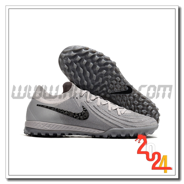 Nike Scarpe Da Calcio Phantom GX II EliteTF Grigio/Nero