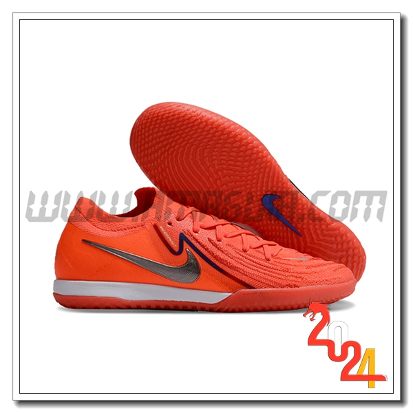 Nike Scarpe Da Calcio Phantom GX II Elite IC Arancia/Grigio