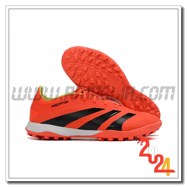 Adidas Scarpe Da Calcio PREDATOR 24 ELITE TF BOOTS Arancia/Nero