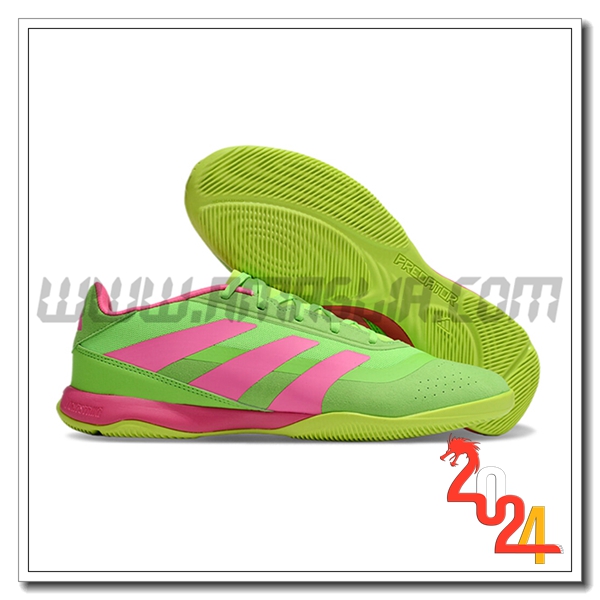 Adidas Scarpe Da Calcio PREDATOR 24 ELITE IC BOOTS Verde/Rosa