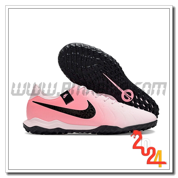 Nike Scarpe Da Calcio Tiempo Legend X Academy TF Rosa/Nero -02