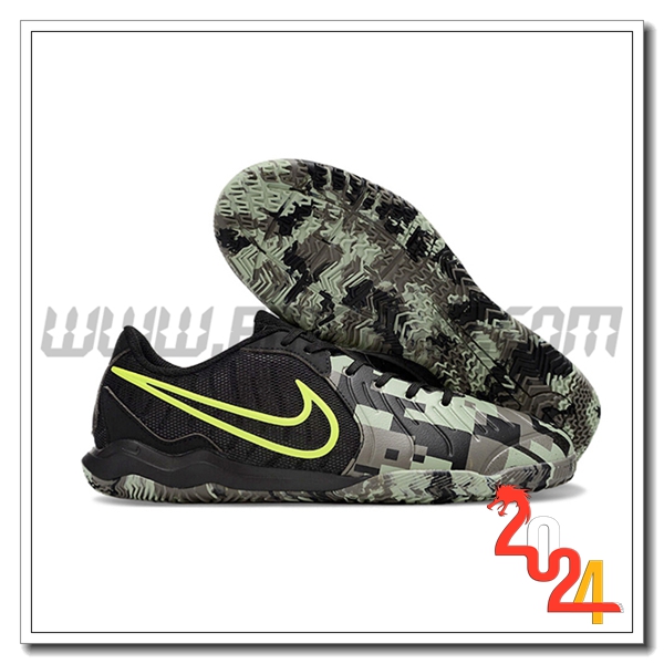 Nike Scarpe Da Calcio Legend 10 Academy IC Nero/Grigio/Verde