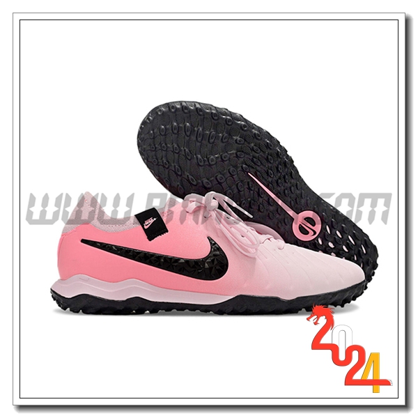 Nike Scarpe Da Calcio Tiempo Legend X PRO TF Rosa/Nero