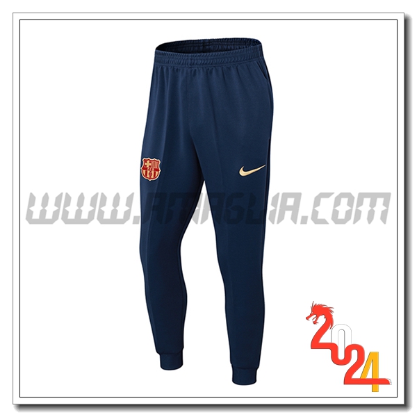 Pantaloni Da Allenamento FC Barcellona Blu 2024 2025 -02
