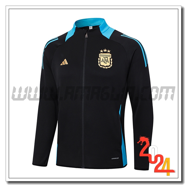 Giacca Calcio Argentina Nero/Blu 2024 2025 -02