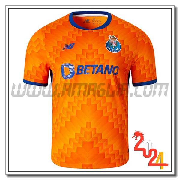 FC Porto Seconda Nuovo Maglia Calcio 2024 2025
