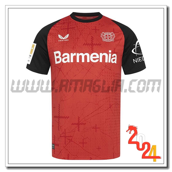 Bayer 04 Leverkusen Prima Nuovo Maglia Calcio 2024 2025