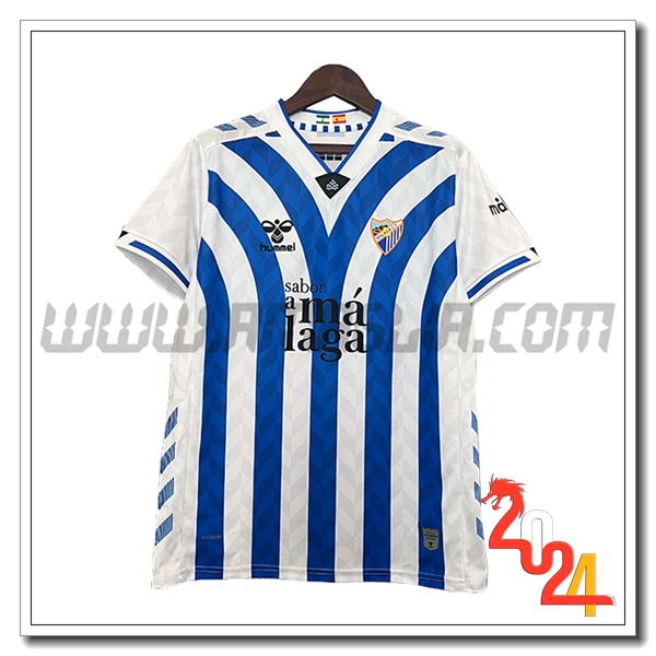 Maglia Calcio Malaga Special Edition 2024 2025 Bianco/Blu