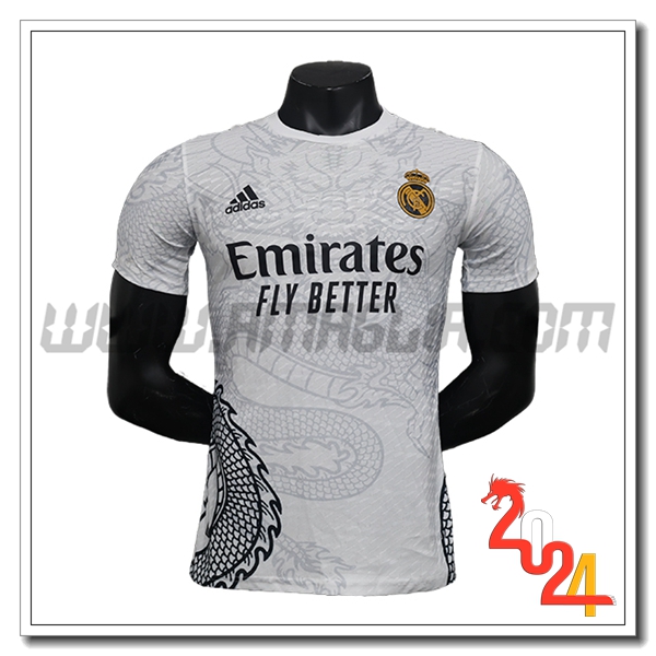 Maglia Calcio Real Madrid Special Edition 04 2024 2025 Bianco