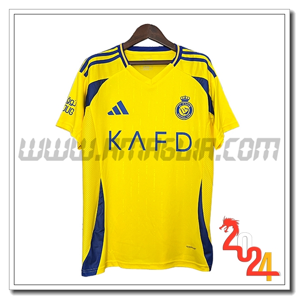 Al-Nassr Prima Maglia Calcio 2024 2025