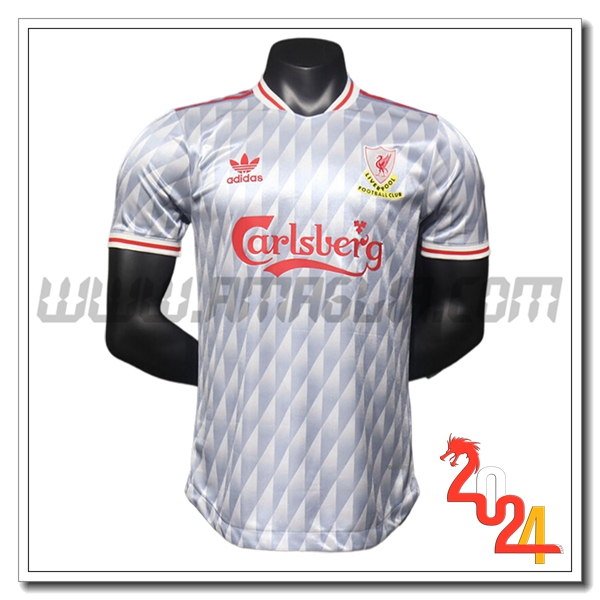 Maglia Calcio FC Liverpool Special Edition 2024 2025 Grigio