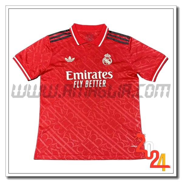 Maglia Calcio Real Madrid Special Edition 2024 2025 Rosso