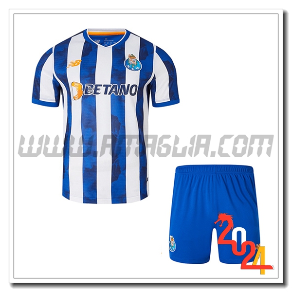 Nuovo Kit Maglia FC Porto Bambino Prima 2024 2025