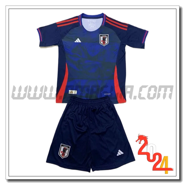 Kit Maglia Giappone Bambino Special Edition 2024 2025 Blu Marino