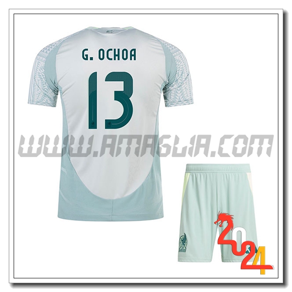 Seconda Maglia Squadra Messico G.OCHOA #13 2024 2025