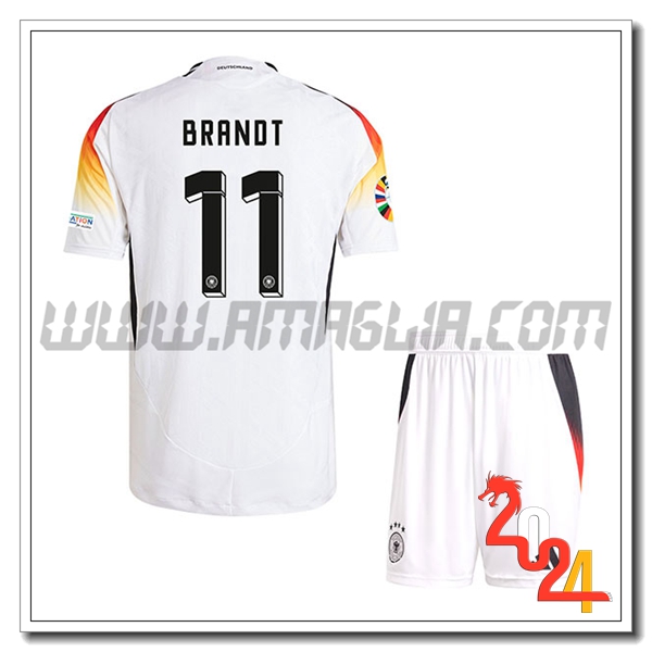 Prima Maglia Squadra Germania Bambino BRANDT #11 2024 2025
