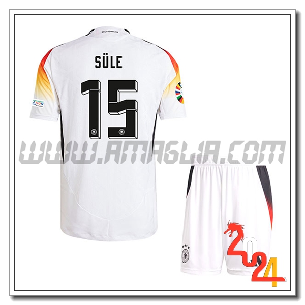 Prima Maglia Squadra Germania Bambino SULE #15 2024 2025