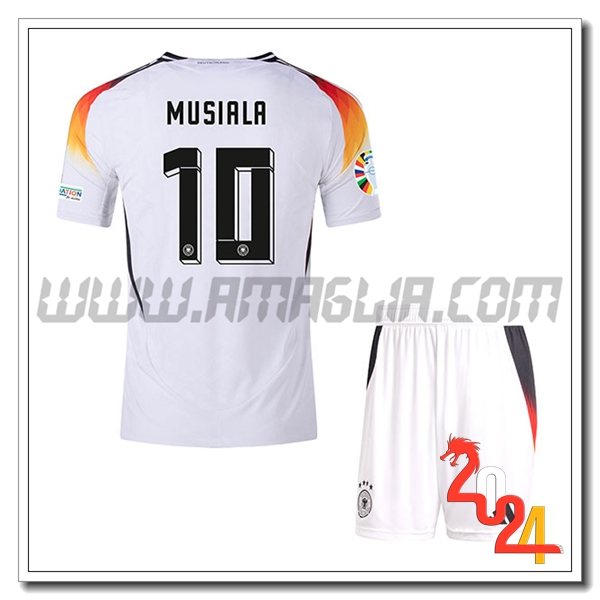 Prima Maglia Squadra Germania Bambino MUSIALA #10 2024 2025