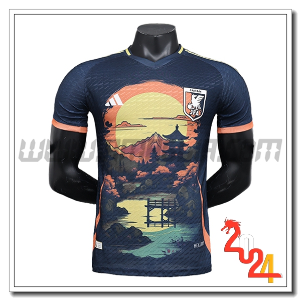 Maglia Squadra Giappone Edizione speciale 2024 2025 Blu Marino