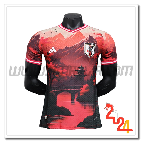 Maglia Squadra Giappone Edizione speciale 2024 2025 Rosso