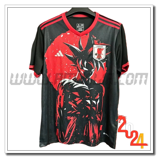 Maglia Squadra Giappone Edizione speciale 2024 2025 Nero Rosso