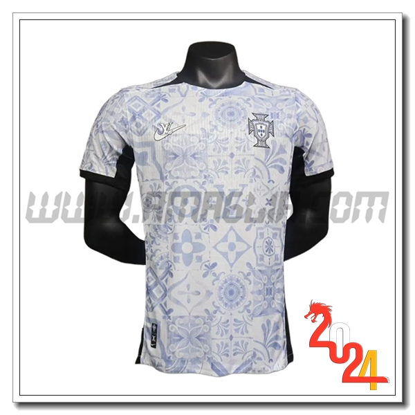 Maglia Squadra Portogallo Edizione speciale 2024 2025 Bianco