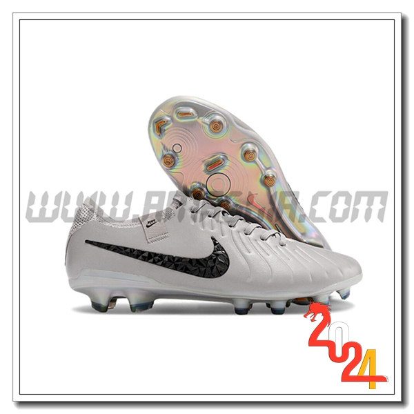 Nike Scarpe Da Calcio Tiempo Legend X Elite FG Grigio/Nero