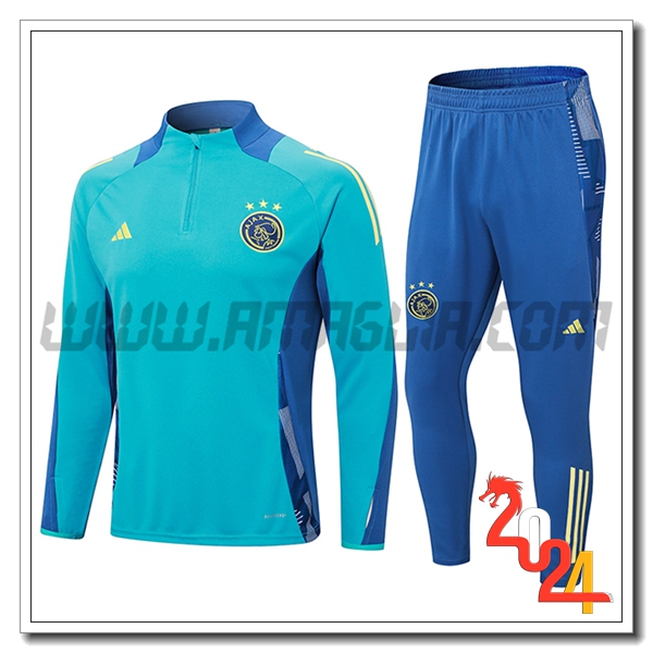 Tuta Allenamento Ajax Blu 2024 2025