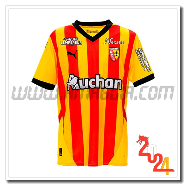 RC Lens Prima Maglia Calcio 2024 2025