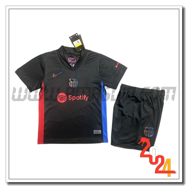 Kit Maglia Barcellona Bambino Seconda 2024 2025