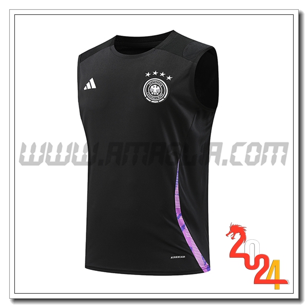 Canotta Allenamento Germania Nero/viola 2024 2025