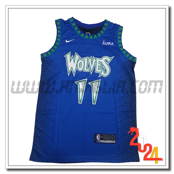 Maglia Minnesota Timberwolves (REID #11) 2024/25 Blu
